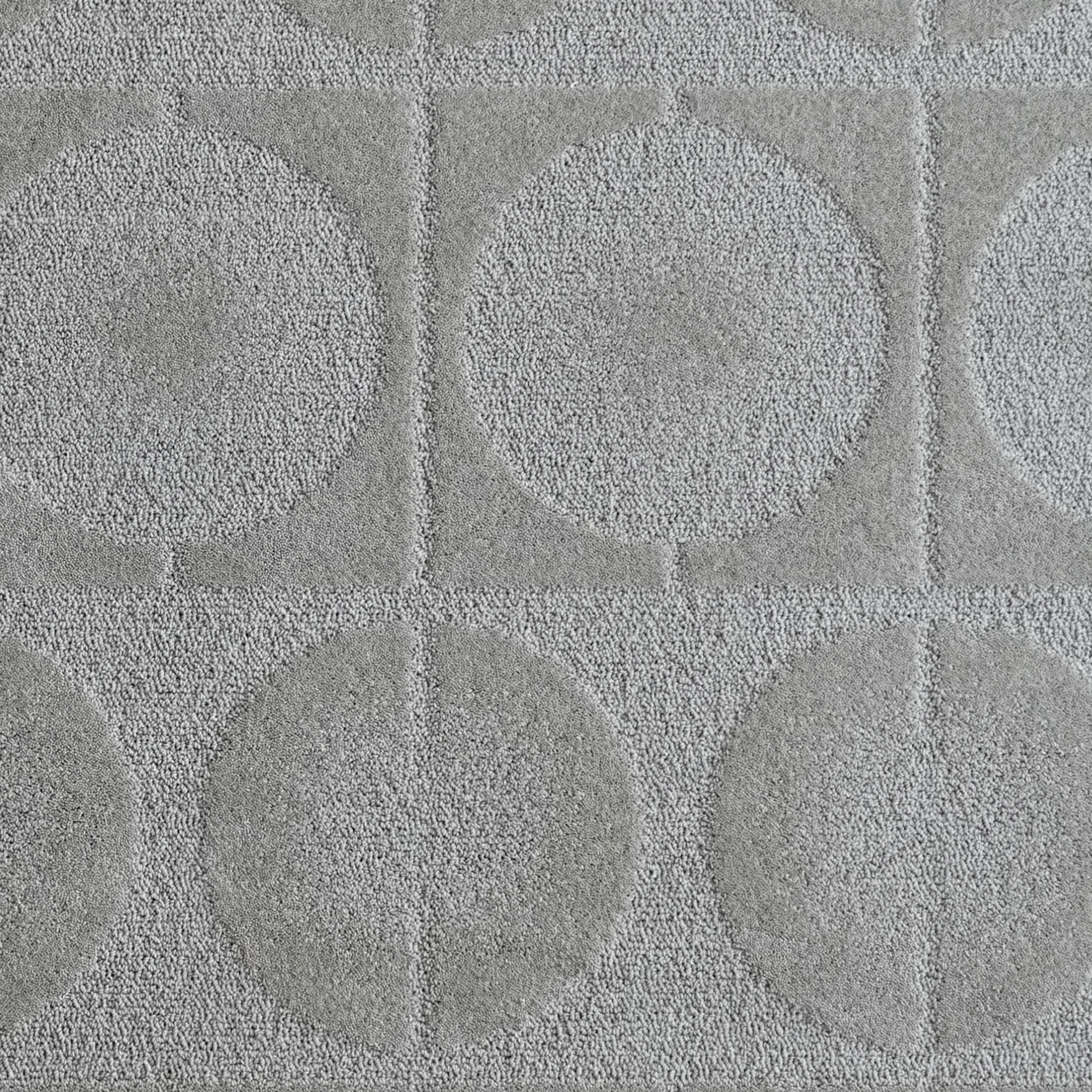 Danish Finn Juhl Undyed Circle Rug by House of Finn Juhl