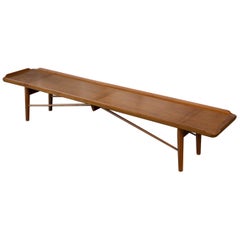 Finn Juhl Walnut Bench