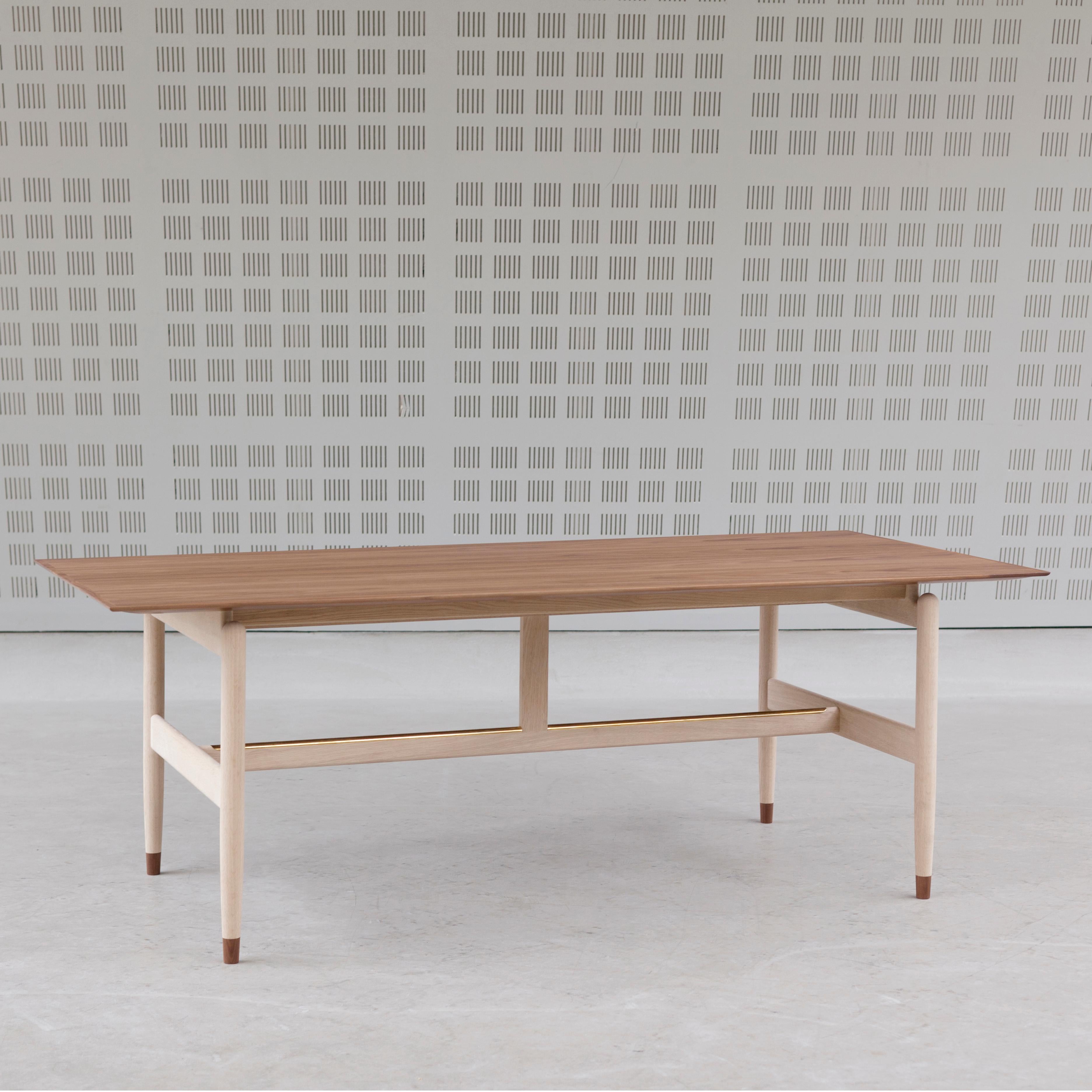Contemporary Finn Juhl Wood Kaufmann Table