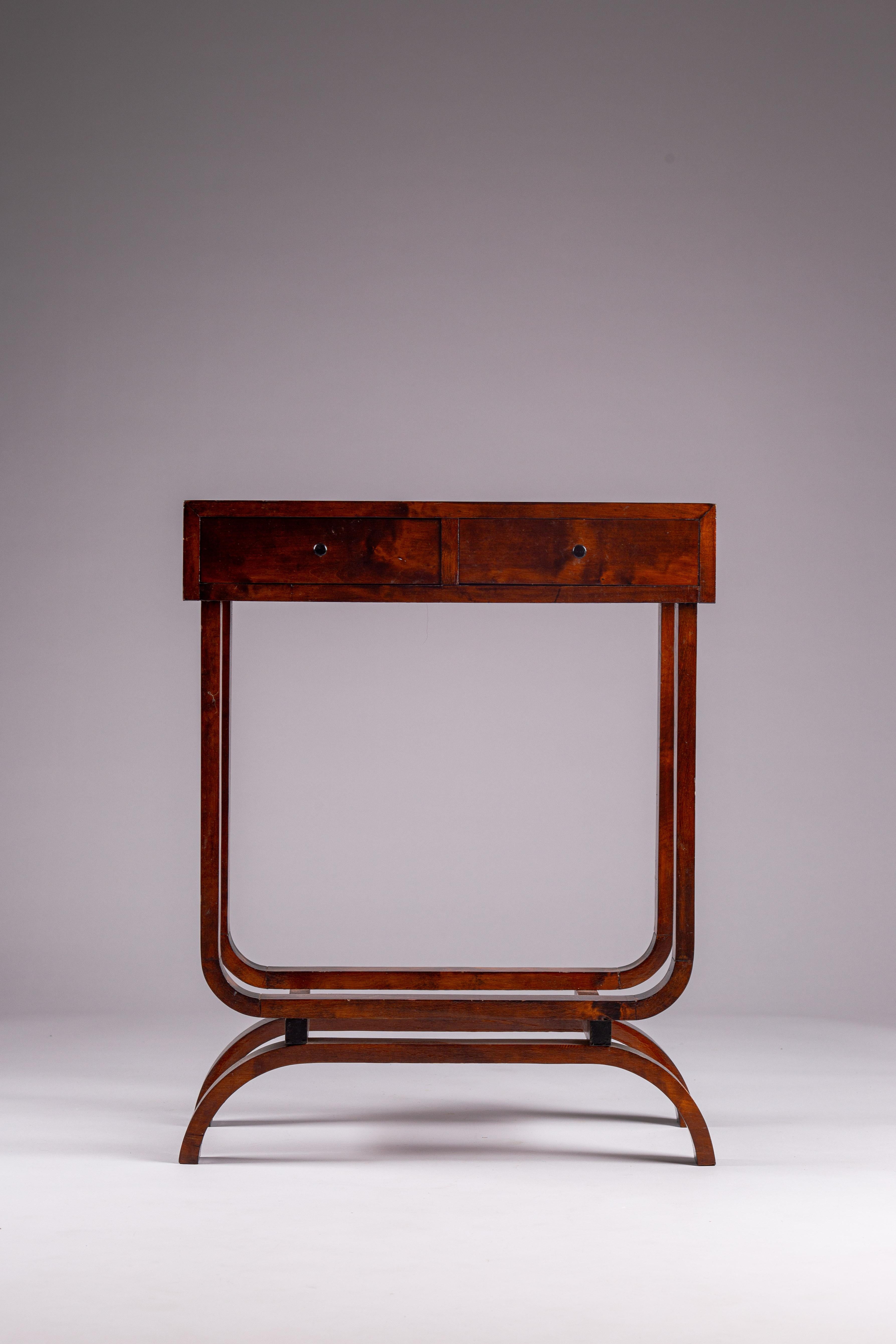 Birch Finnish 1930's birch accent side table