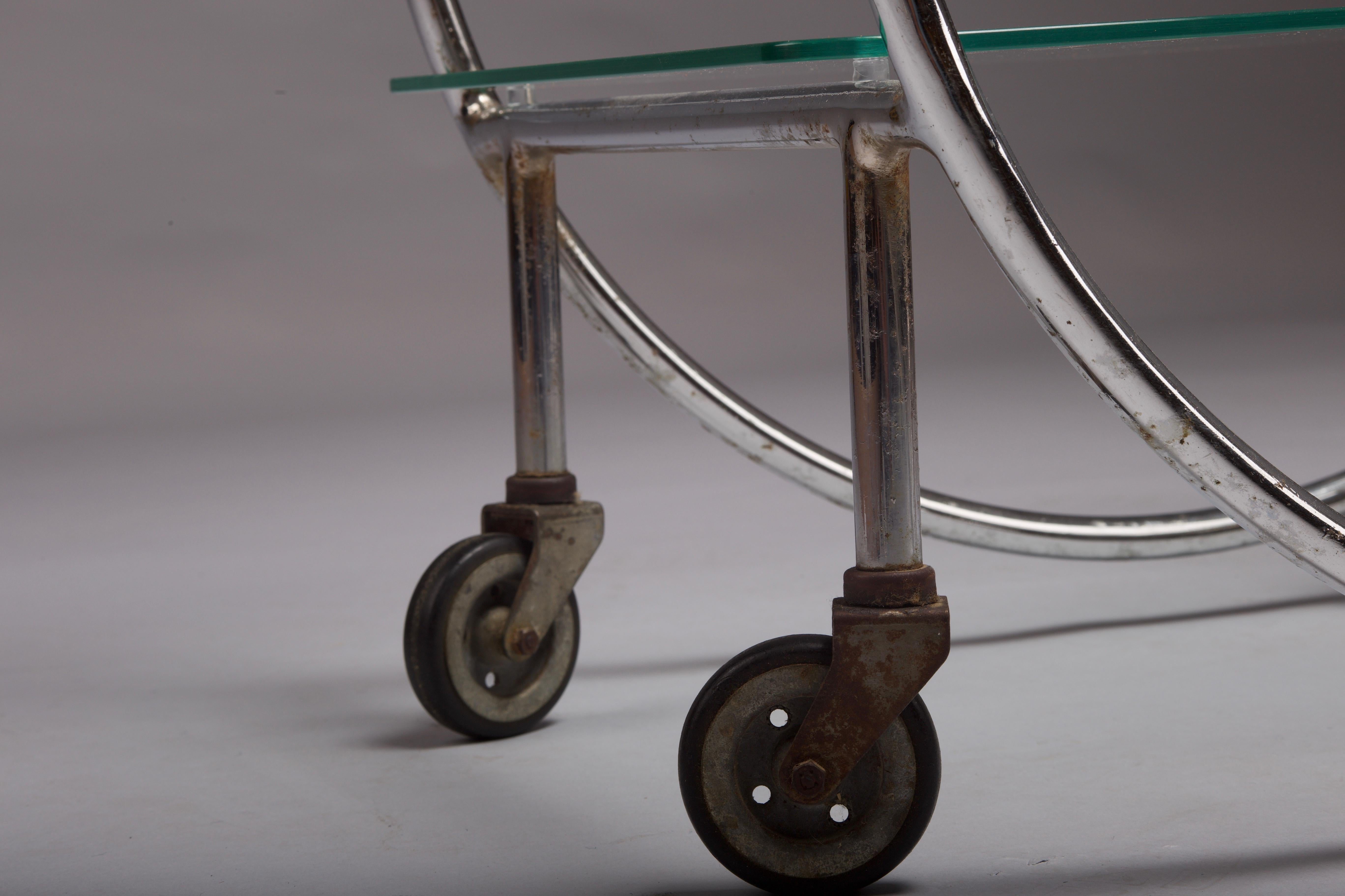 Chariot de service finlandais des années 1930 par Pauli Blomstedt pour Heteka en vente 4