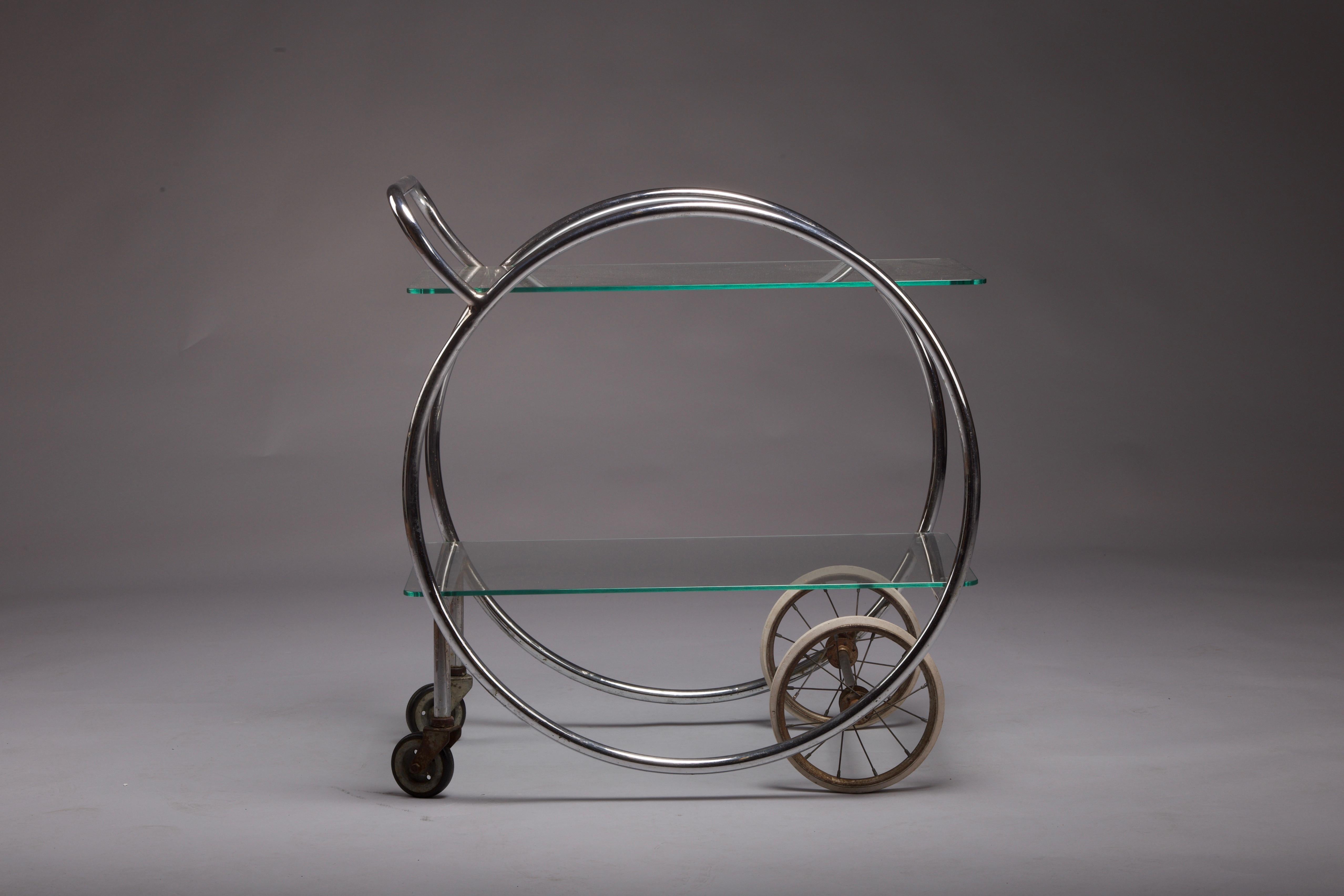 Finlandais Chariot de service finlandais des années 1930 par Pauli Blomstedt pour Heteka en vente