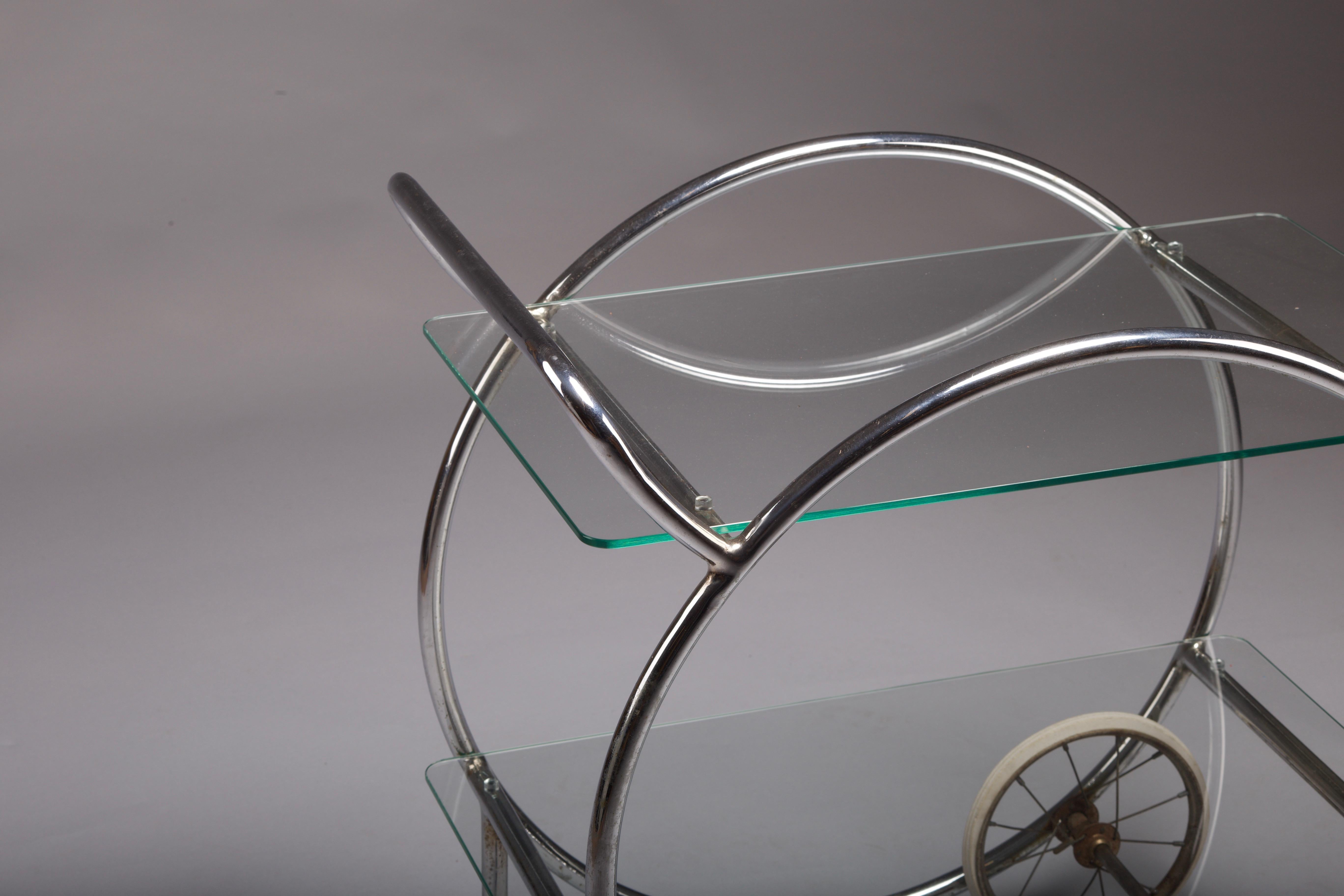 Milieu du XXe siècle Chariot de service finlandais des années 1930 par Pauli Blomstedt pour Heteka en vente