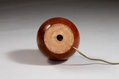 Finnish 1930's wooden table lamp