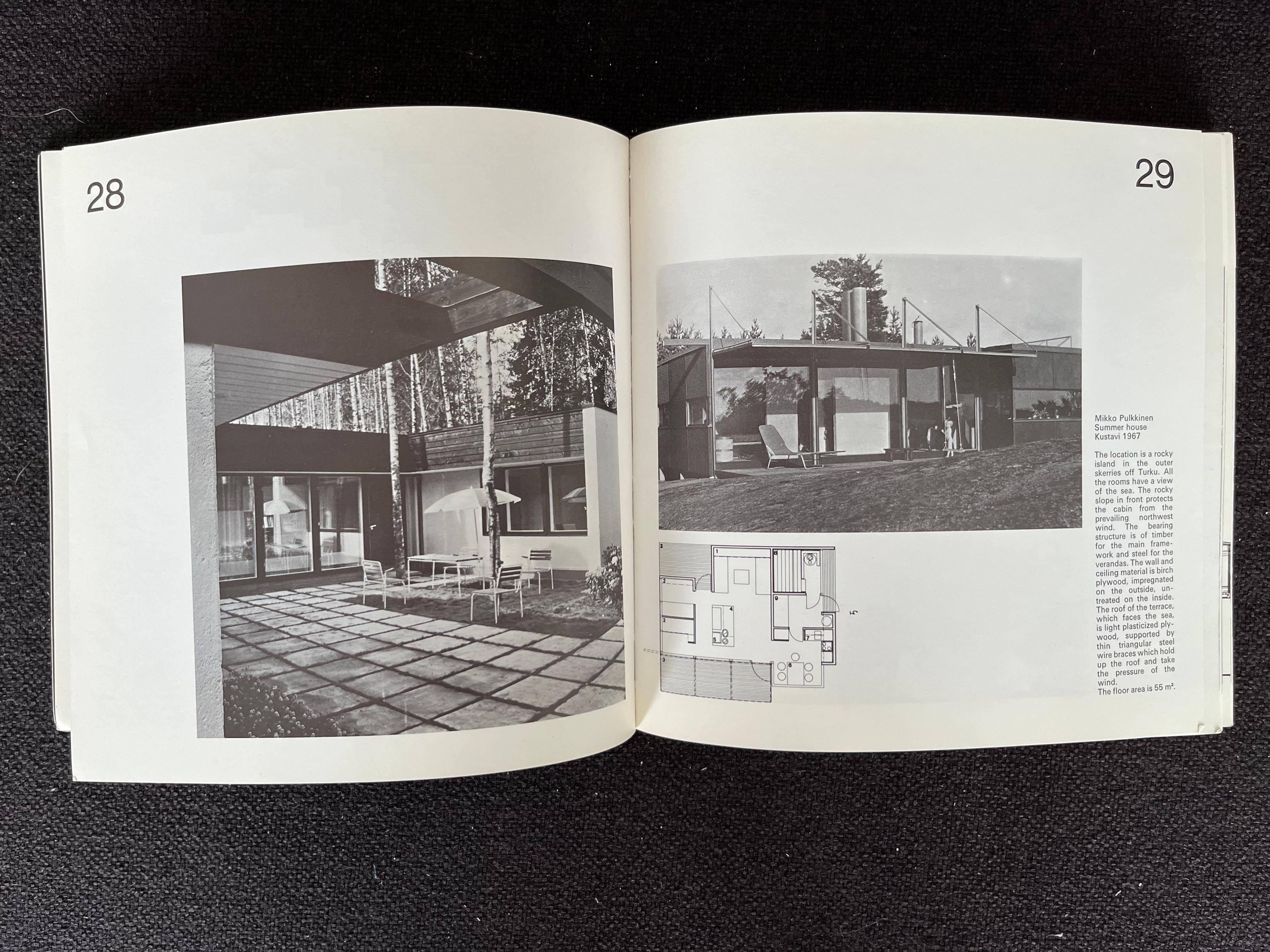 - 1975
- Ausstellung der finnischen Architektur
- Das Museum für finnische Architektur und das niederländische Kongresszentrum
- guter Originalzustand
- viele Bilder inkl. Inneneinrichtung von Alvar Aalto
- JR.