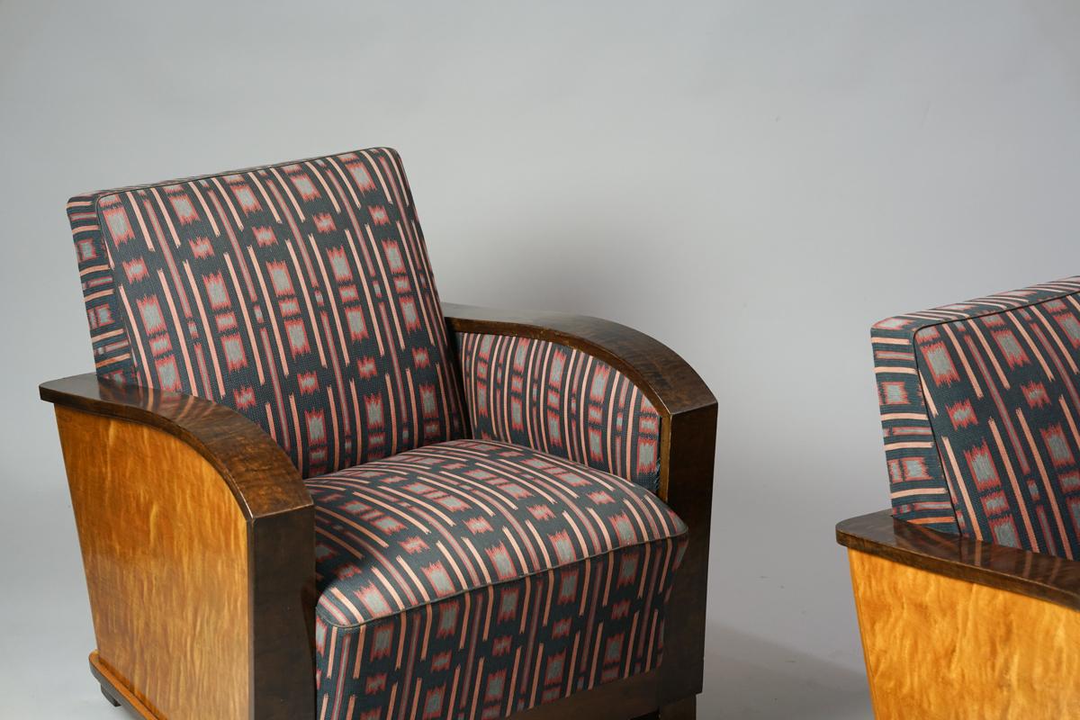 Finnish Art Deco Chairs, early 1900s In Good Condition In Helsinki, Uusimaa