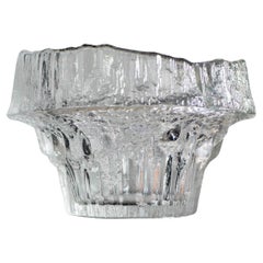 Design/One en verre d'art finlandais, un bol "Stellaria" réalisé par Tapio Wirkkala pour Iittala