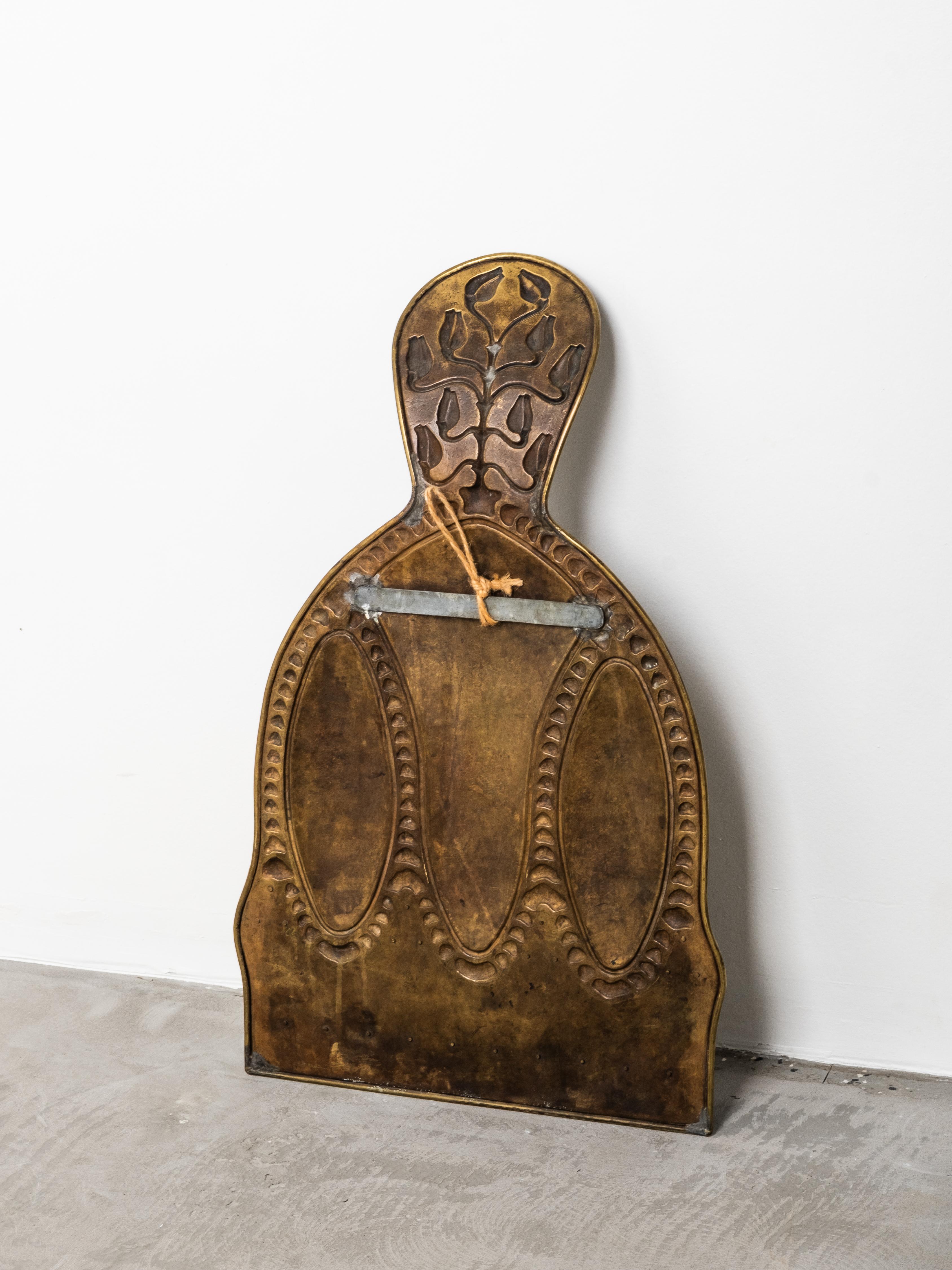 Lámpara de pared Art Nouveau finlandesa de latón, principios del siglo XX en venta 14