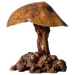 Finnish Burlwood Table Lamp