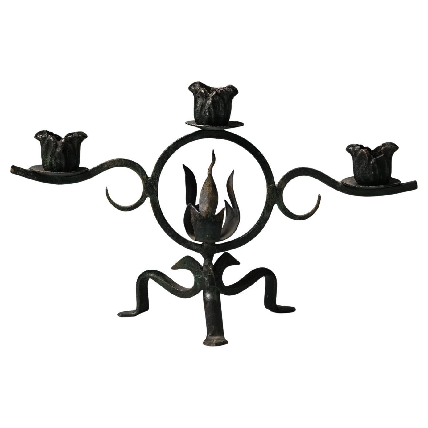 Finnish Candle Holder, 1930/1940s