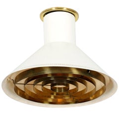 Finnish Ceiling Light Paavo Tynell for Taito