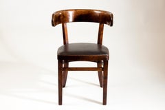 Finnish Classic 1930s Chair "hugging chair" Designed by Werner West