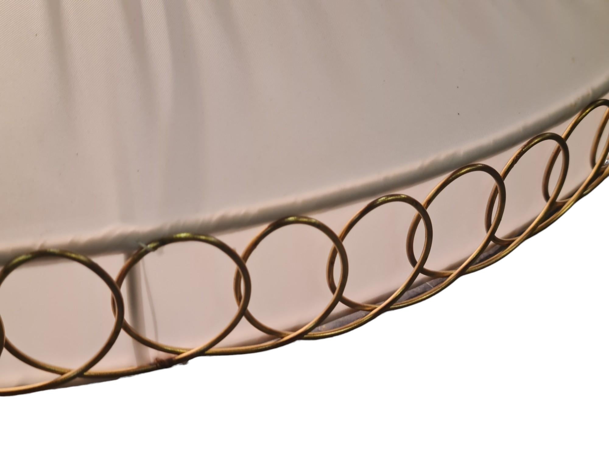 Modèle 1241 de conception finlandaise en laiton et textile synthétique, Valinte 1950 en vente 5