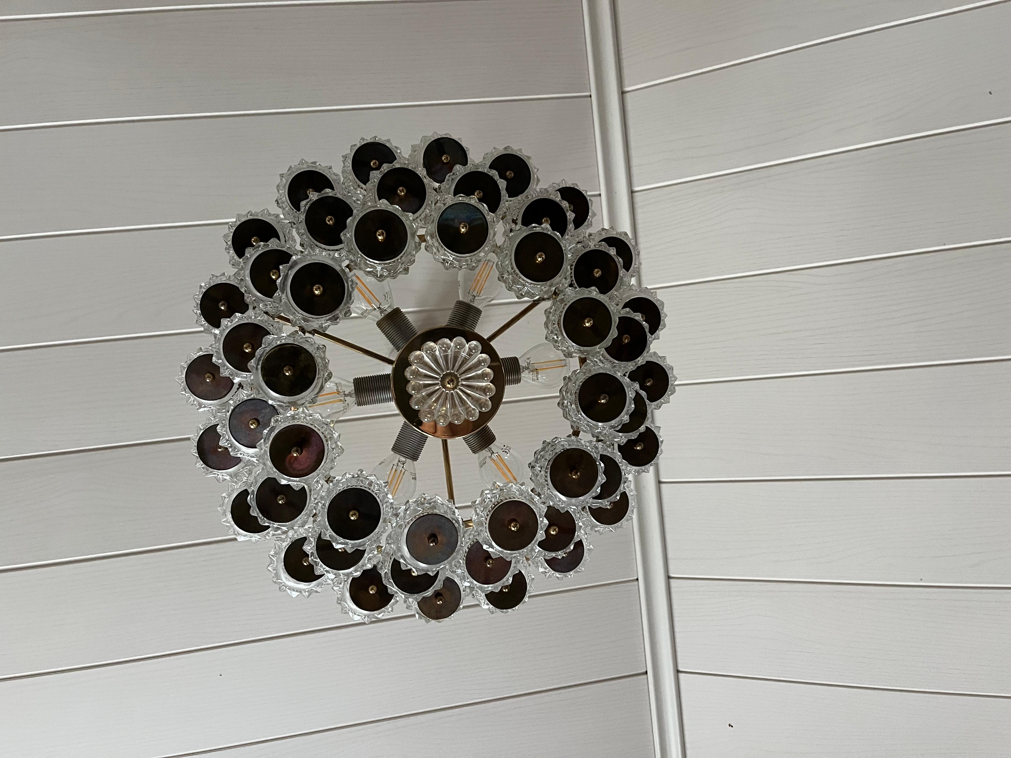 Metalwork Finnish design lamp HYVAL For Sale