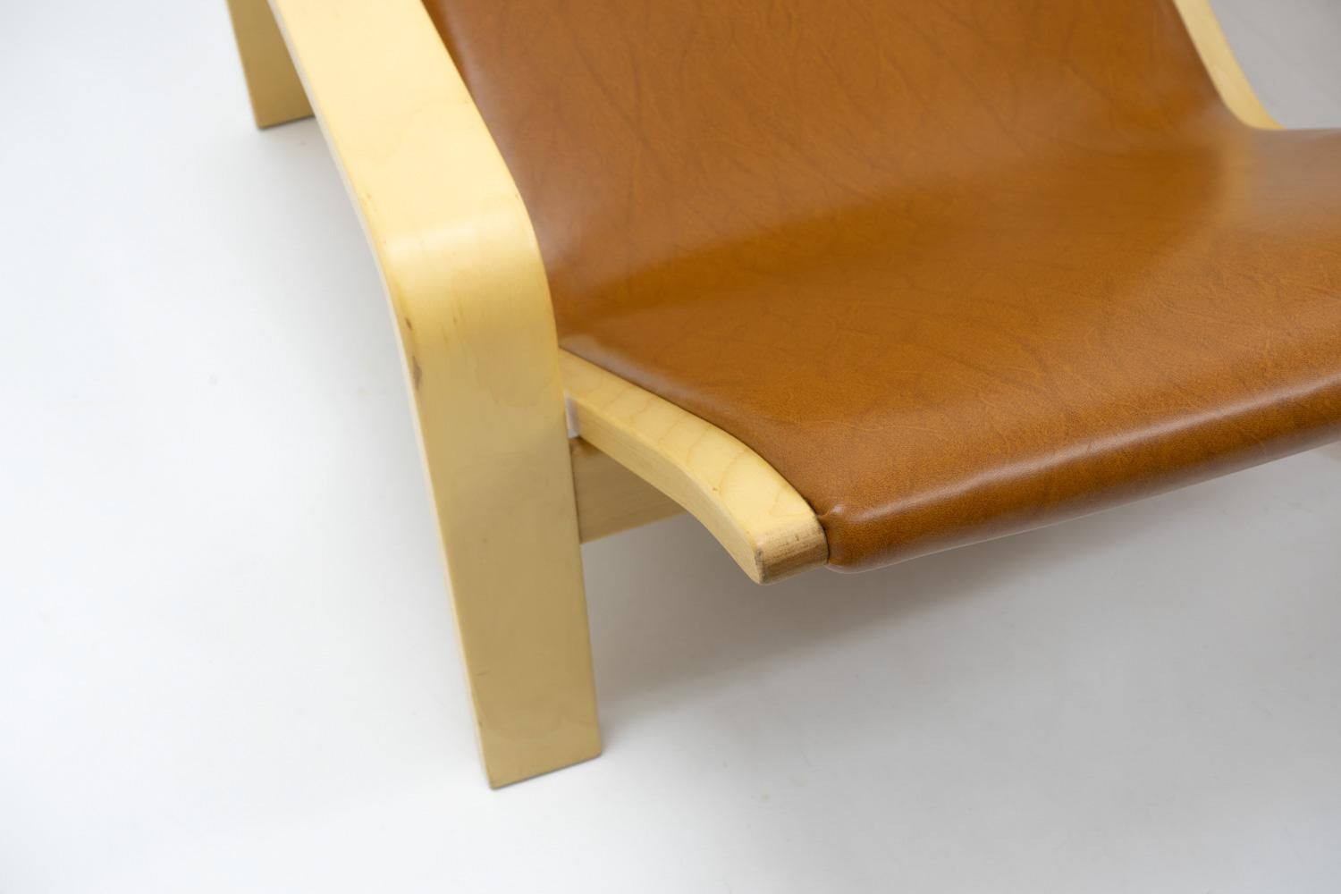 Pulkka-Loungesessel im finnischen Design von Ilmari Laippainen für Asko, 1960er Jahre, Set im Angebot 8