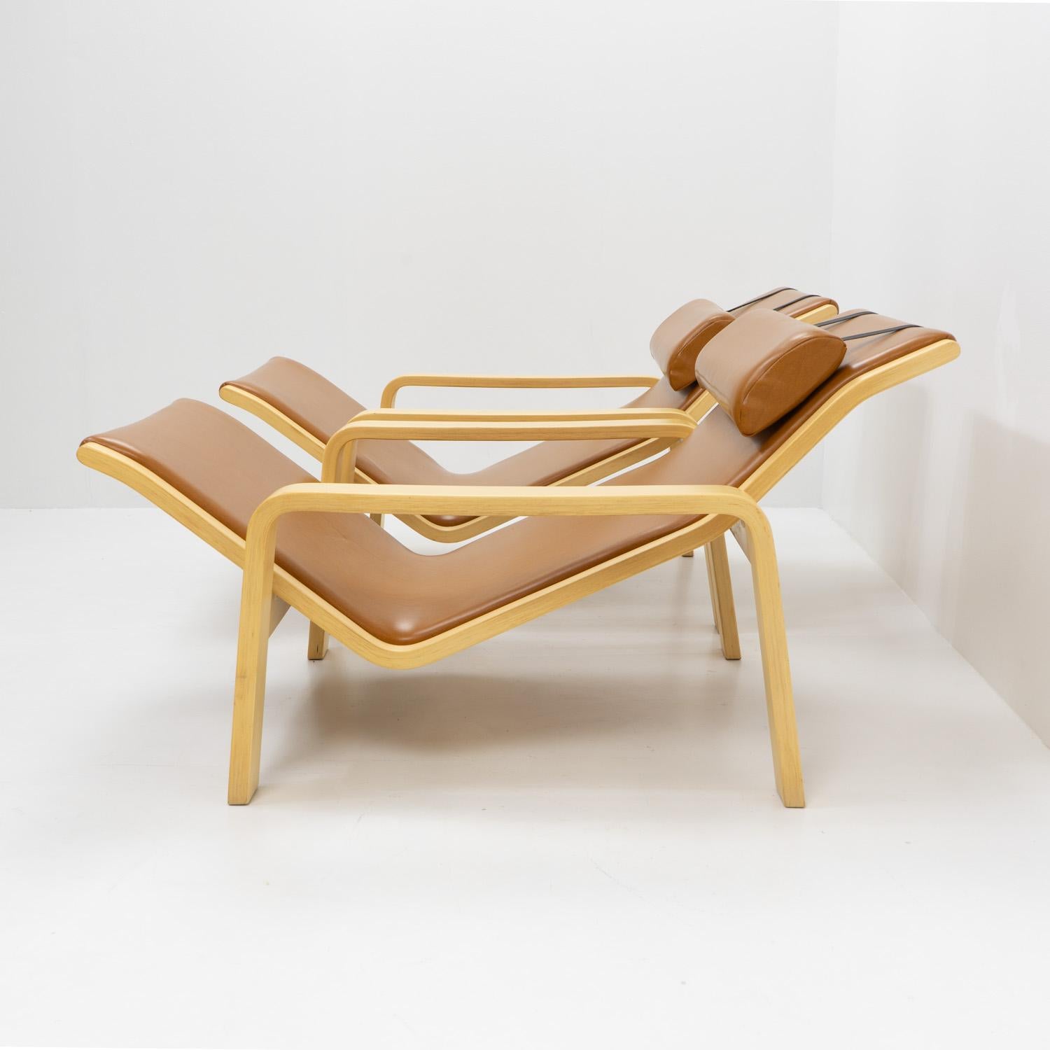 Pulkka-Loungesessel im finnischen Design von Ilmari Laippainen für Asko, 1960er Jahre, Set (Finnisch) im Angebot