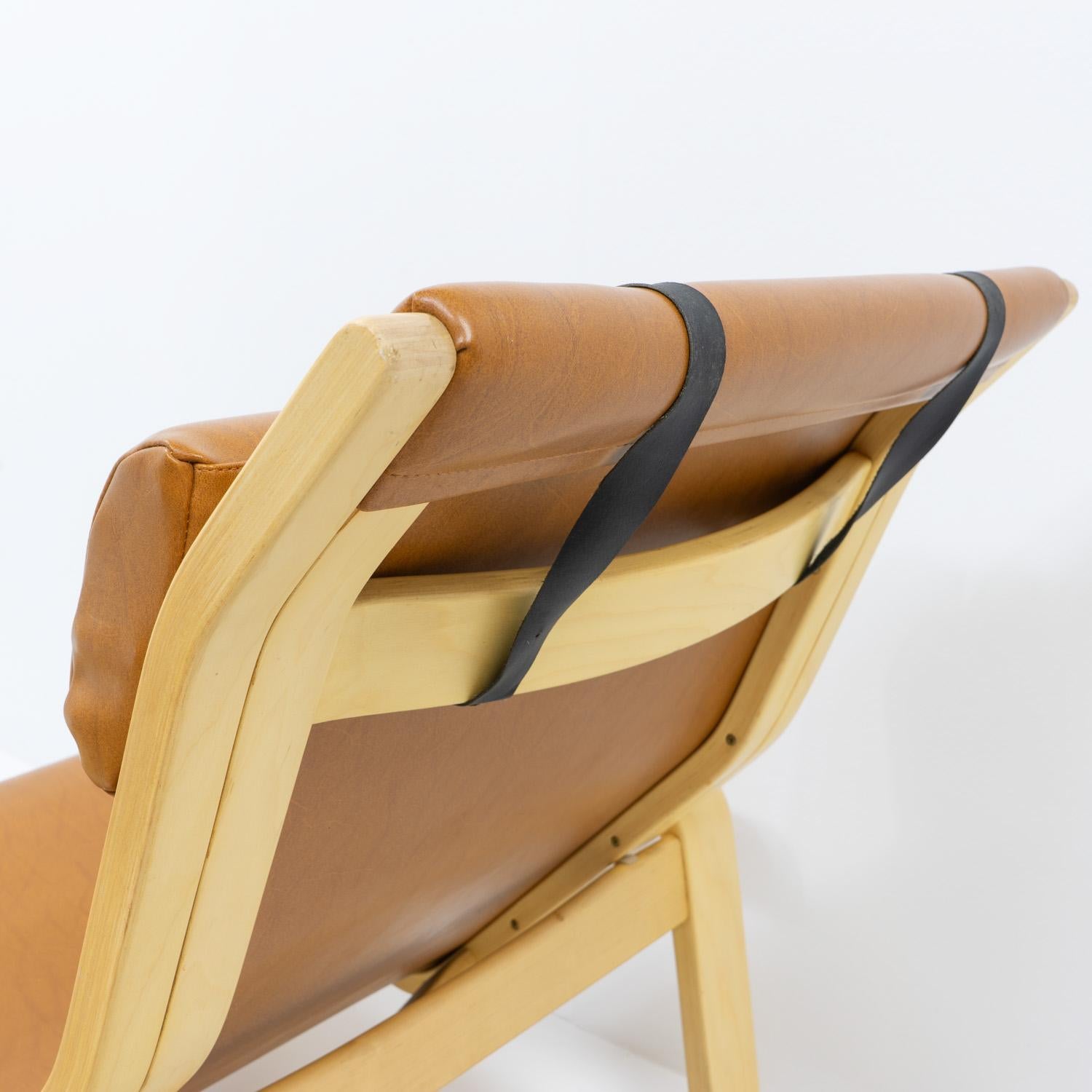 Pulkka-Loungesessel im finnischen Design von Ilmari Laippainen für Asko, 1960er Jahre, Set im Angebot 1
