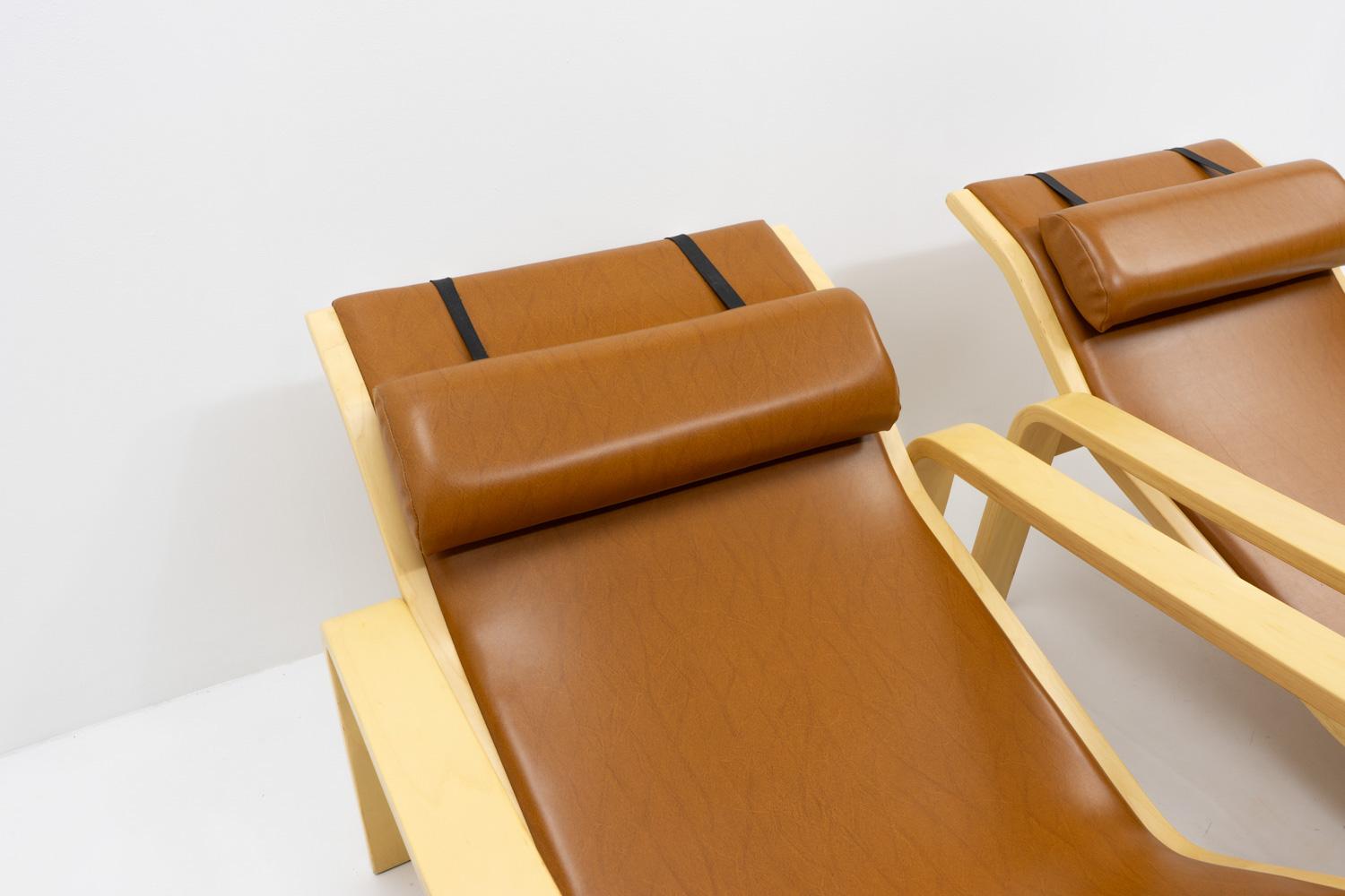 Pulkka-Loungesessel im finnischen Design von Ilmari Laippainen für Asko, 1960er Jahre, Set im Angebot 2