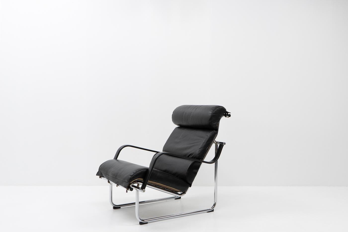 Mid-Century Modern Finnish Design Remmi Lounge Chair by Yrjö Kukkapuro's, 1970s For Sale