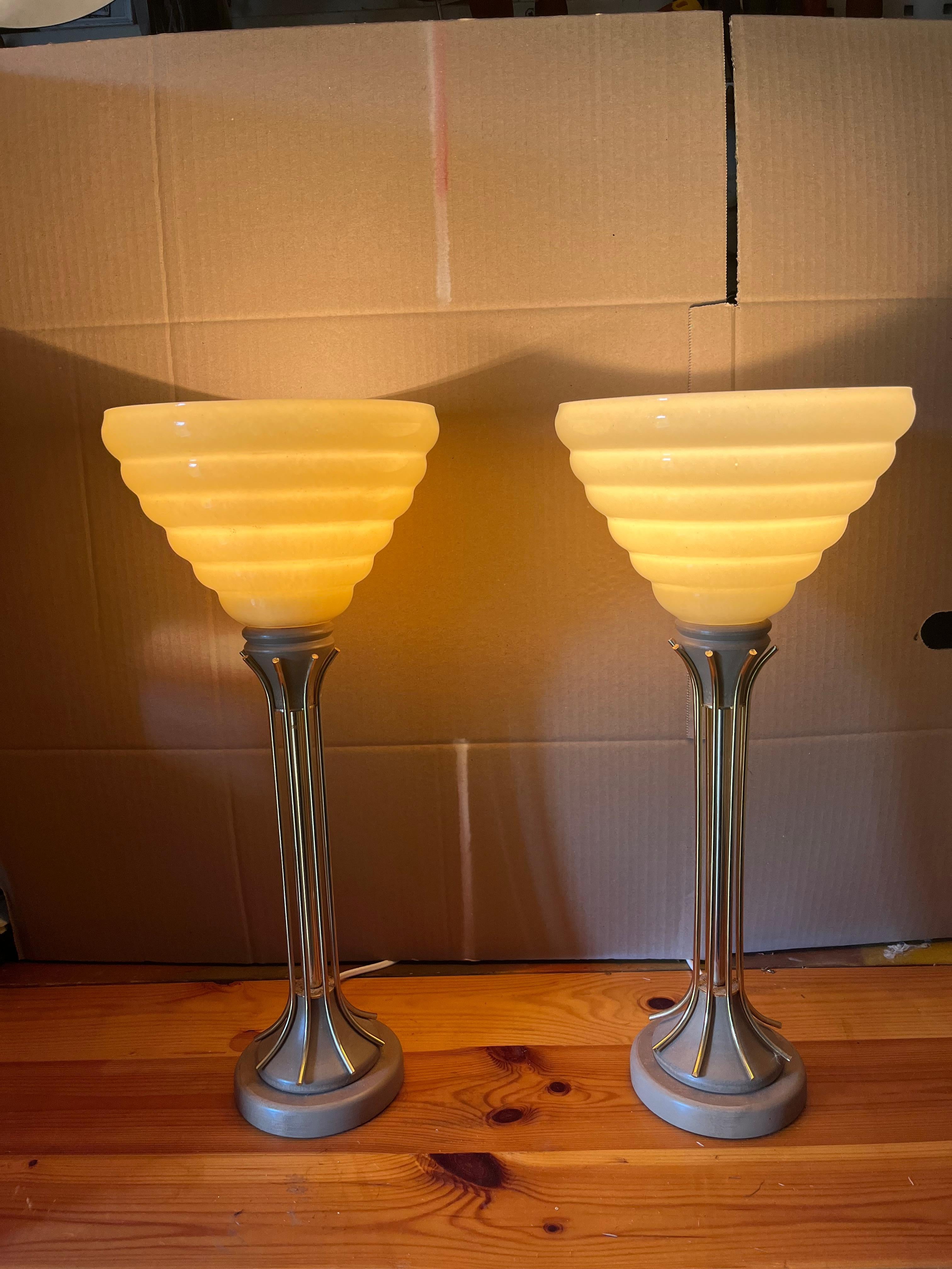 ✨ Stunning Finnish Design Table Lamps – Featuring Paavo Tynell Glass Shades

Step into a space where light doesn’t just illuminate—it tells a story. These Finnish design table lamps, featuring the iconic glass shades by Paavo Tynell, are more than
