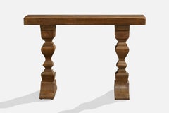 Finnish Designer, Console Table, Wood, Finland, 1930s
