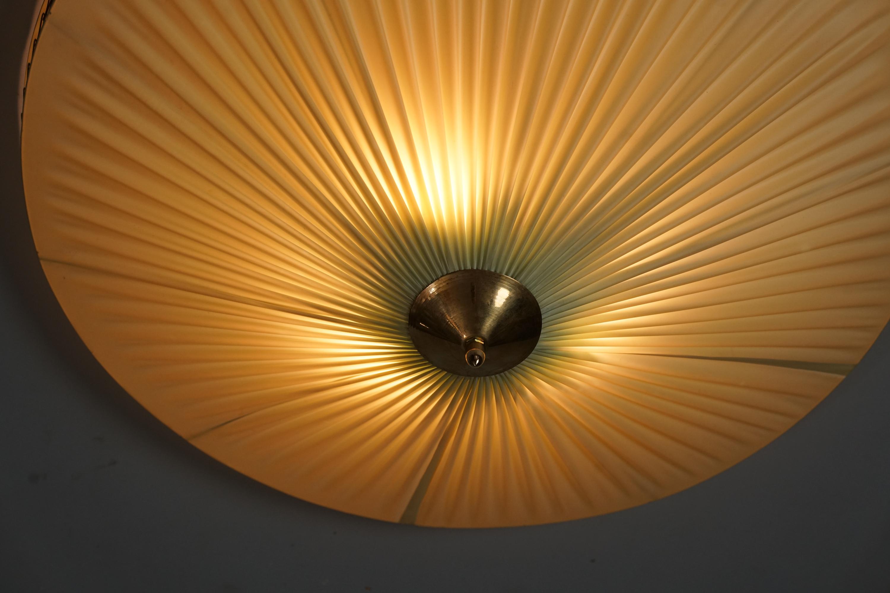 Brass Finnish Flush Mount, 1950/1960s