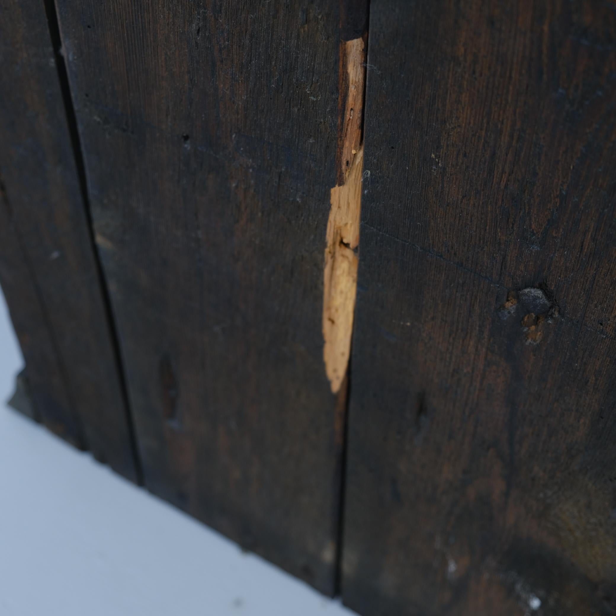 Finnish Folk / Peasent Painted Cupboard, Circa 18th Century For Sale 5