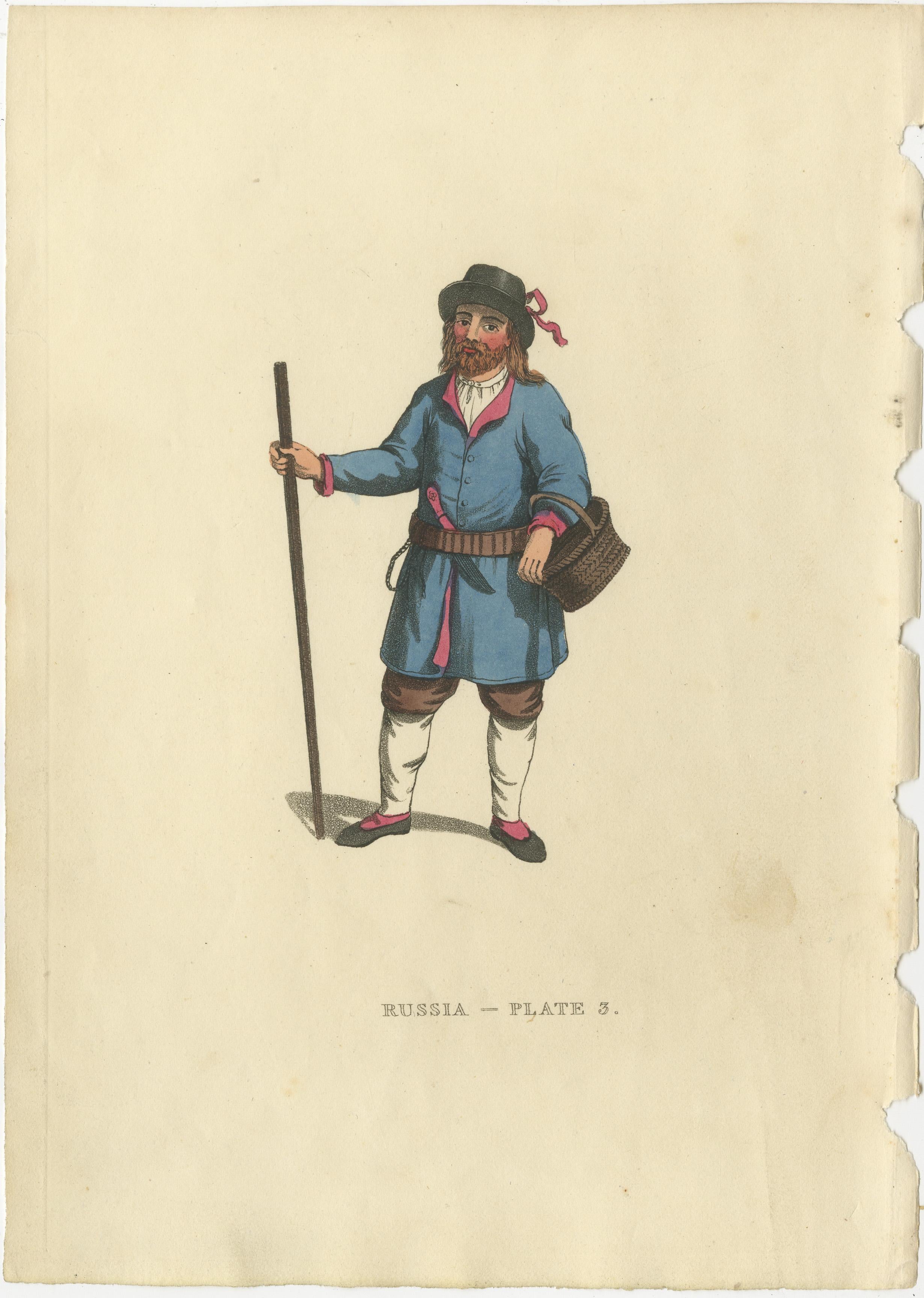 Engraved Finnish Folklore: The Rural Dress and Customs of 19th Century Finland, 1814 For Sale