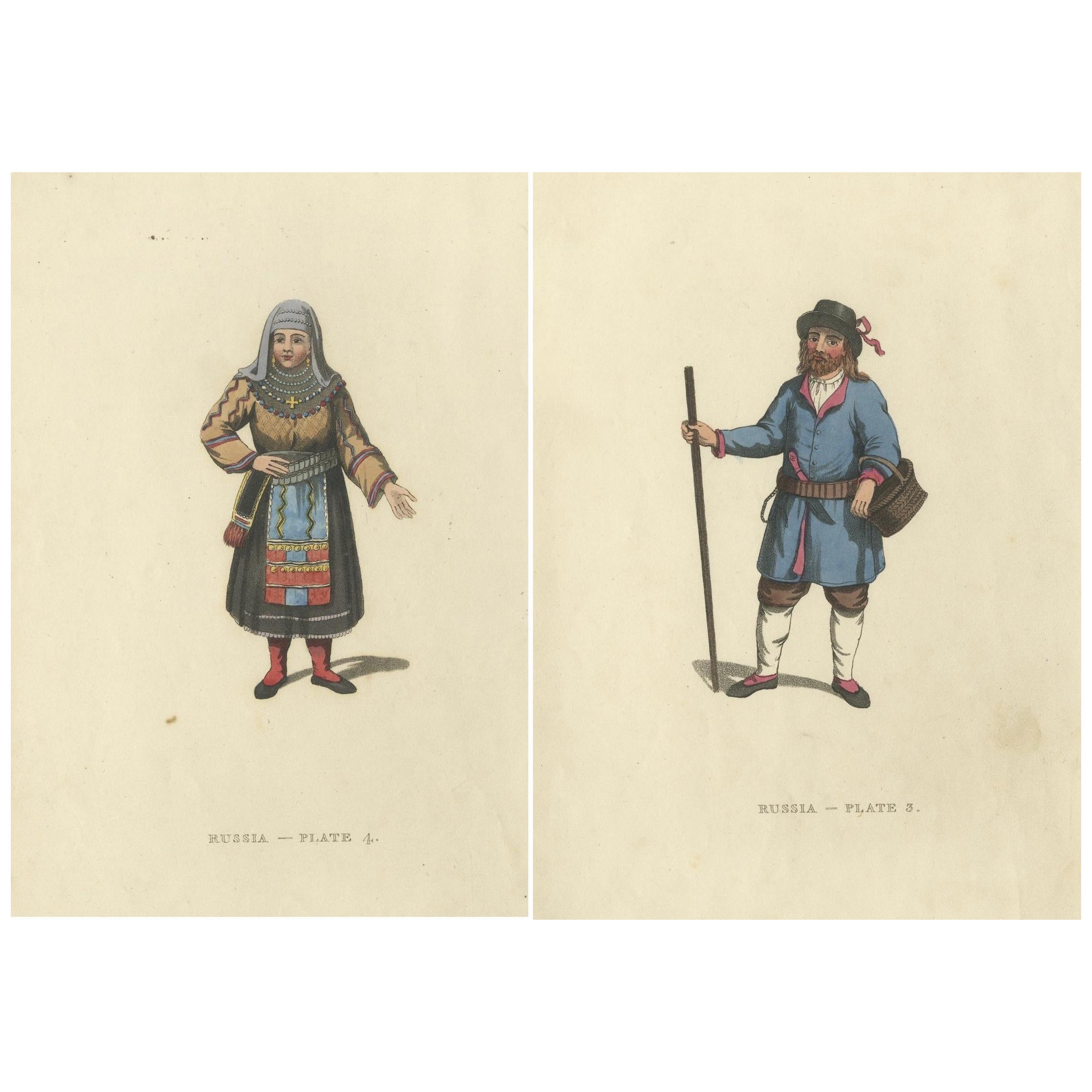 Folklore finlandais: The Rural Dress and Customs of 19th Century Finlande, 1814