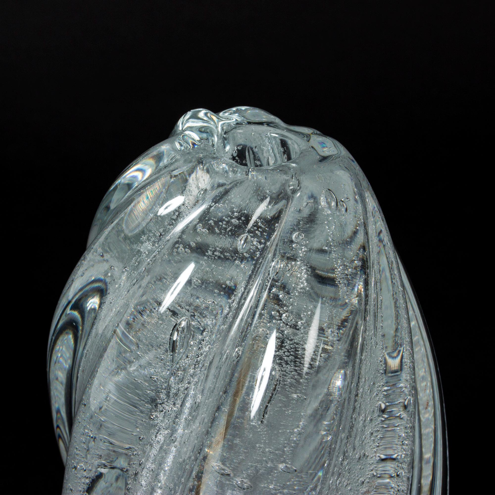 Finnish Glass 1950s Vase by Tapio Wirkkala for Iittala 1