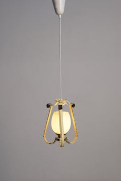 Finnish Lisa Johansson-Pape Ceiling Light Pendant by Stockmann-Orno, 1940ies