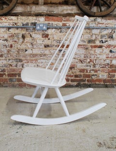 Finnish Mademoiselle Rocking Chair by Ilmari Tapiovaara