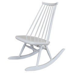 Finnish Mademoiselle Rocking Chair by Ilmari Tapiovaara