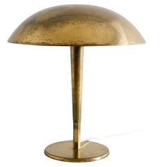 Finnish Mid Century "5061" Table Lamp in Brass by Paavo Tynell for Taito, 1940s
