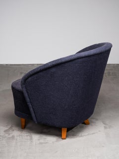Finnish Mid-Century Easy Chair in the Style of Carl-Johan Boman, 1950s–1960s