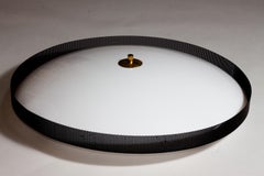 Lampadaire finlandais moderne en verre opalin des années 1960, Valinte Oy