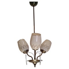 Finnish Mid-Century Modern Pendant Model 62-401/3, Stockmann Tukku 1950s