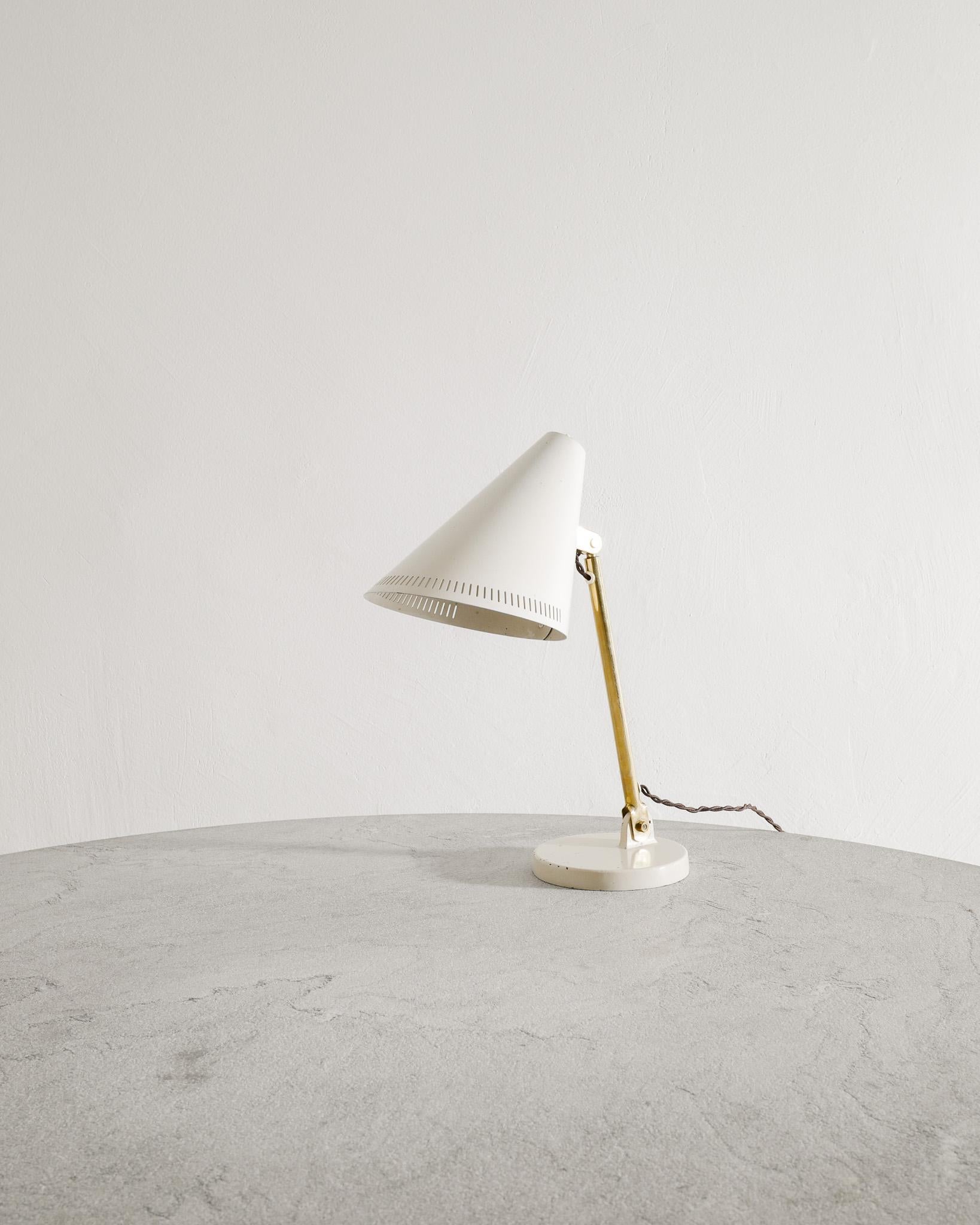 Rare Finnish mid century desk / table lamp model 