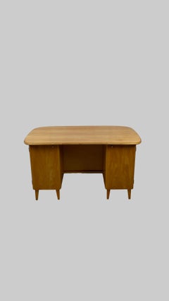 Finnish Mid-Century Writing Table with Bookshelf by Häkli