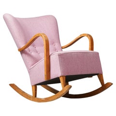 Finnish Model K Rocking Chair, 1950s 