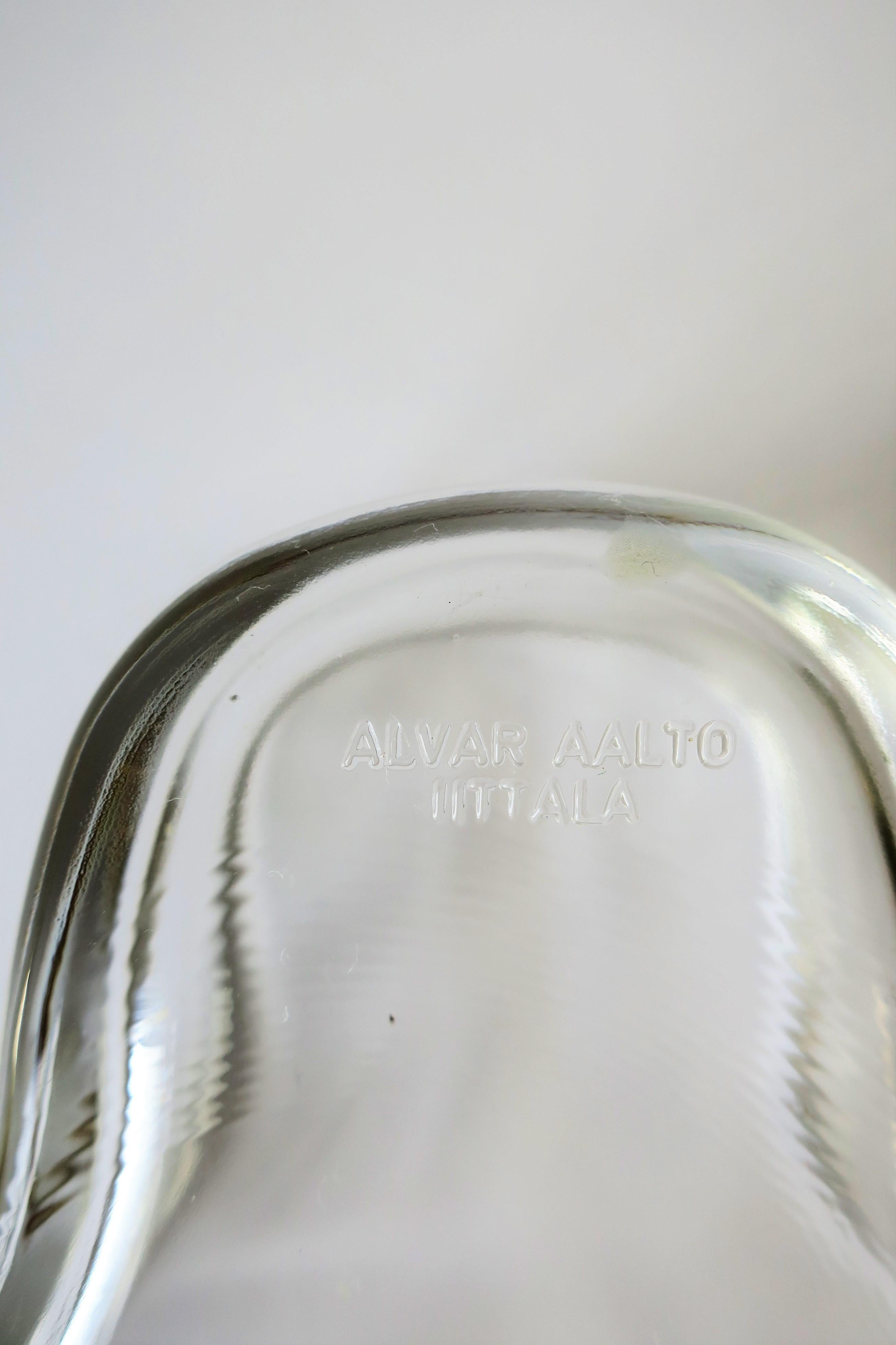 Scandinavian Modern Alvar Aalto Savoy Dish or Bowl by Iittala 5