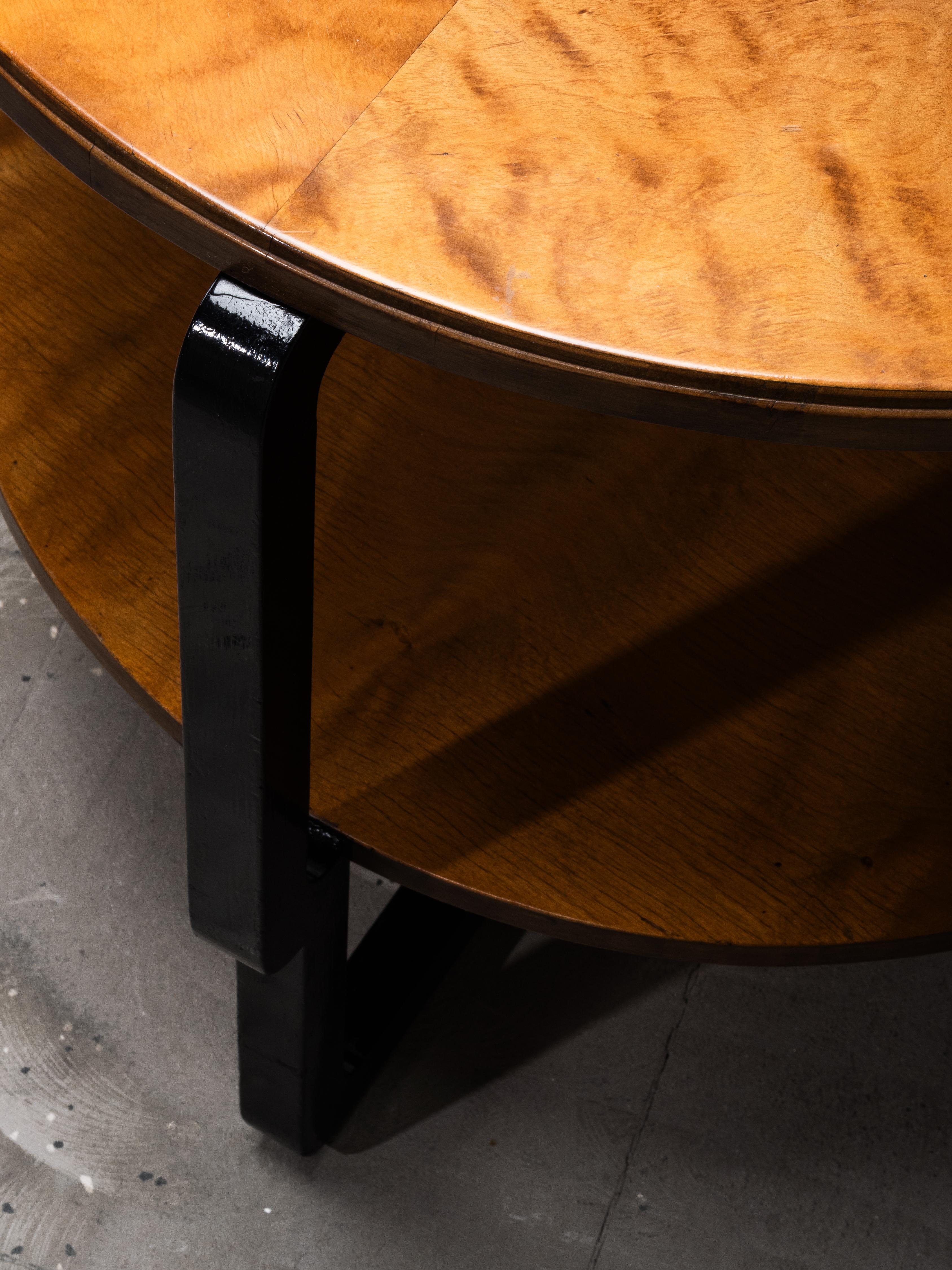 Finnish Modern Club Table Model “Eino” by Maija Heikinheimo for Asko, 1930s en vente 2