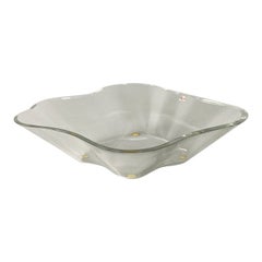 Schale aus modernem finnischem Glas von Alvar Aalto für IIttala, 1990er Jahre