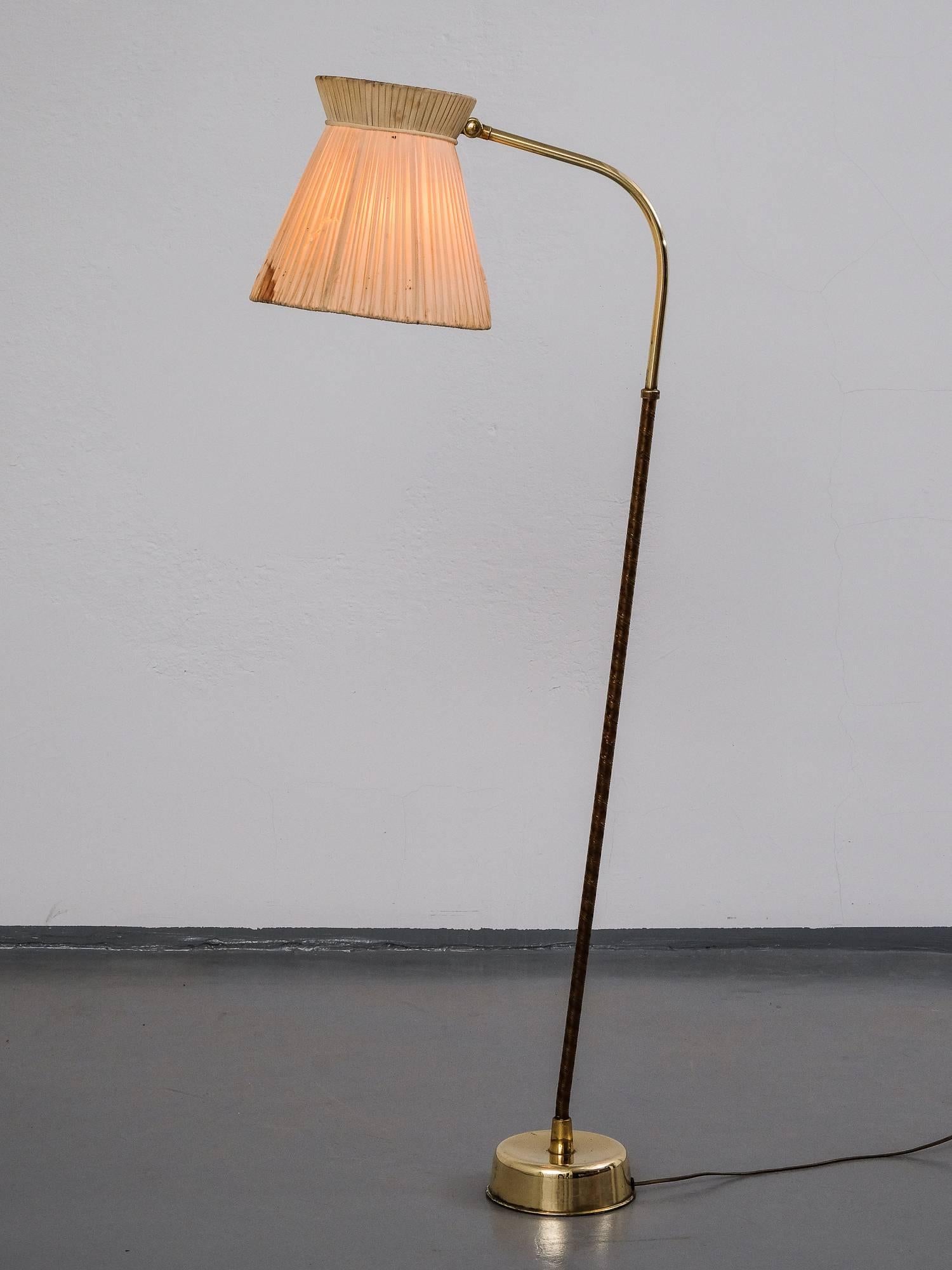 Finnish Modern Lisa Johansson-Pape '2063' Floor Lamp for Orno, Finland, 1950s 8