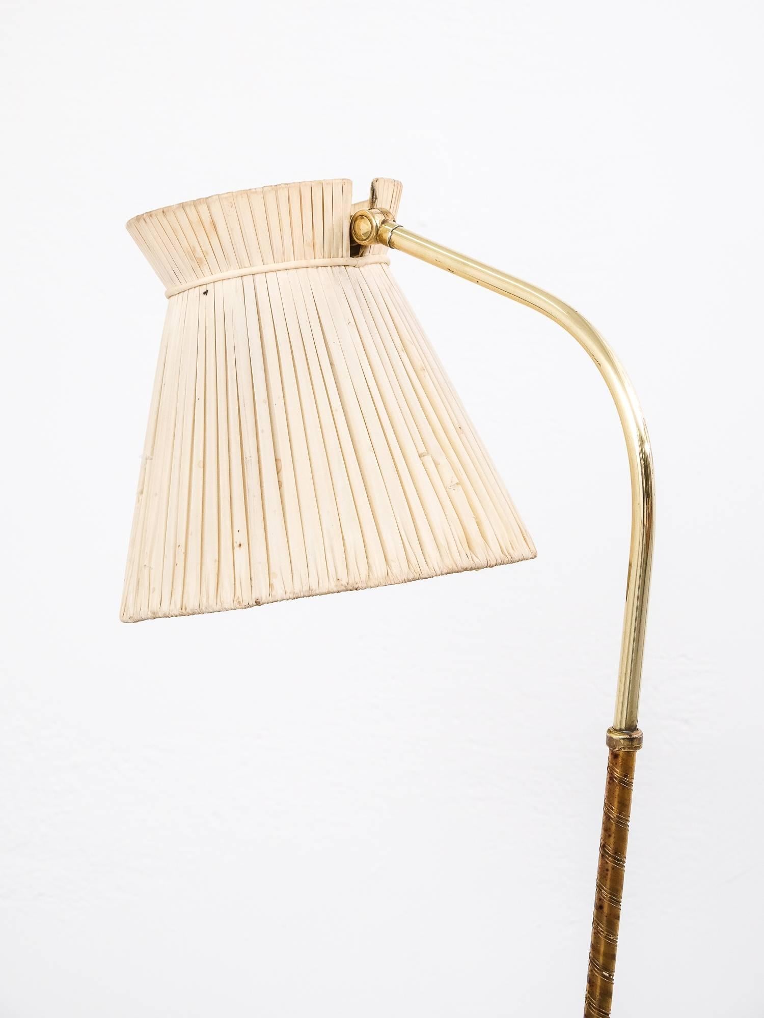 Scandinavian Modern Finnish Modern Lisa Johansson-Pape '2063' Floor Lamp for Orno, Finland, 1950s