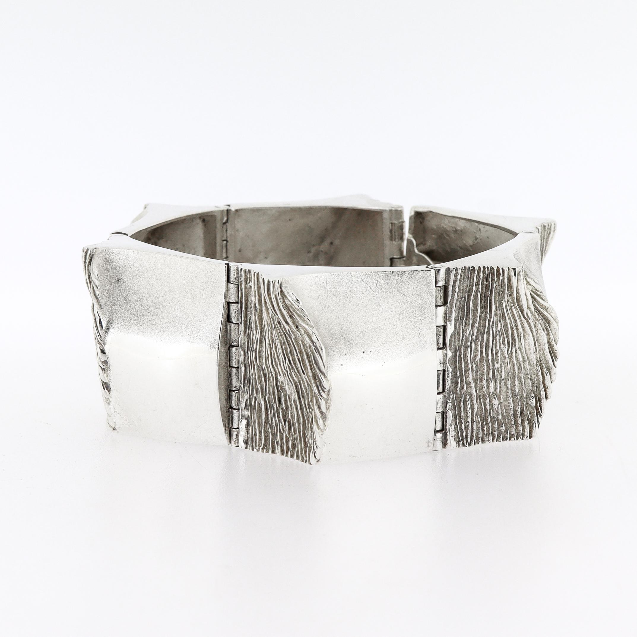 Le moderniste finlandais Matti Hyvärinen pour Sirokoro A Link en argent sterling en vente 8