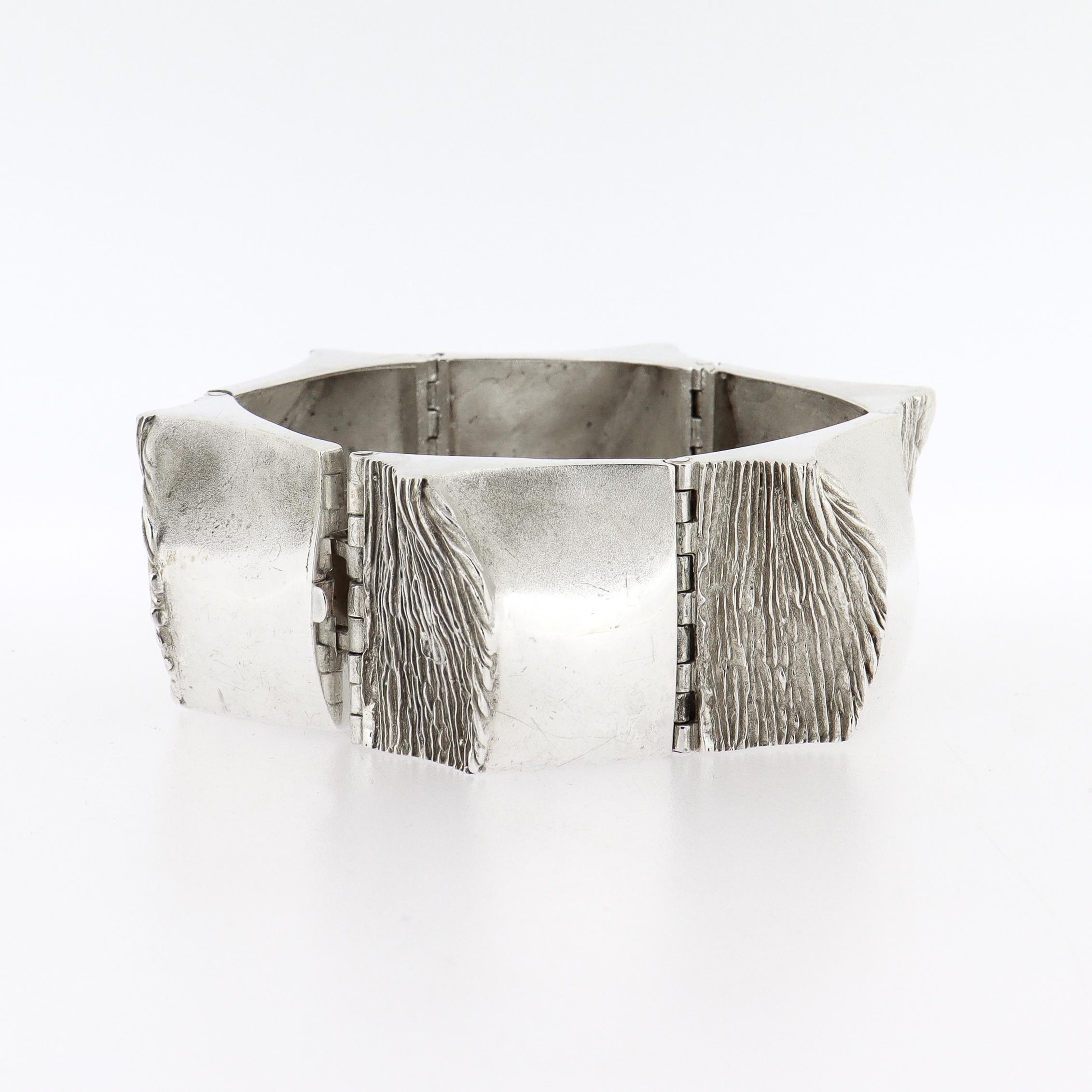 Le moderniste finlandais Matti Hyvärinen pour Sirokoro A Link en argent sterling en vente 10
