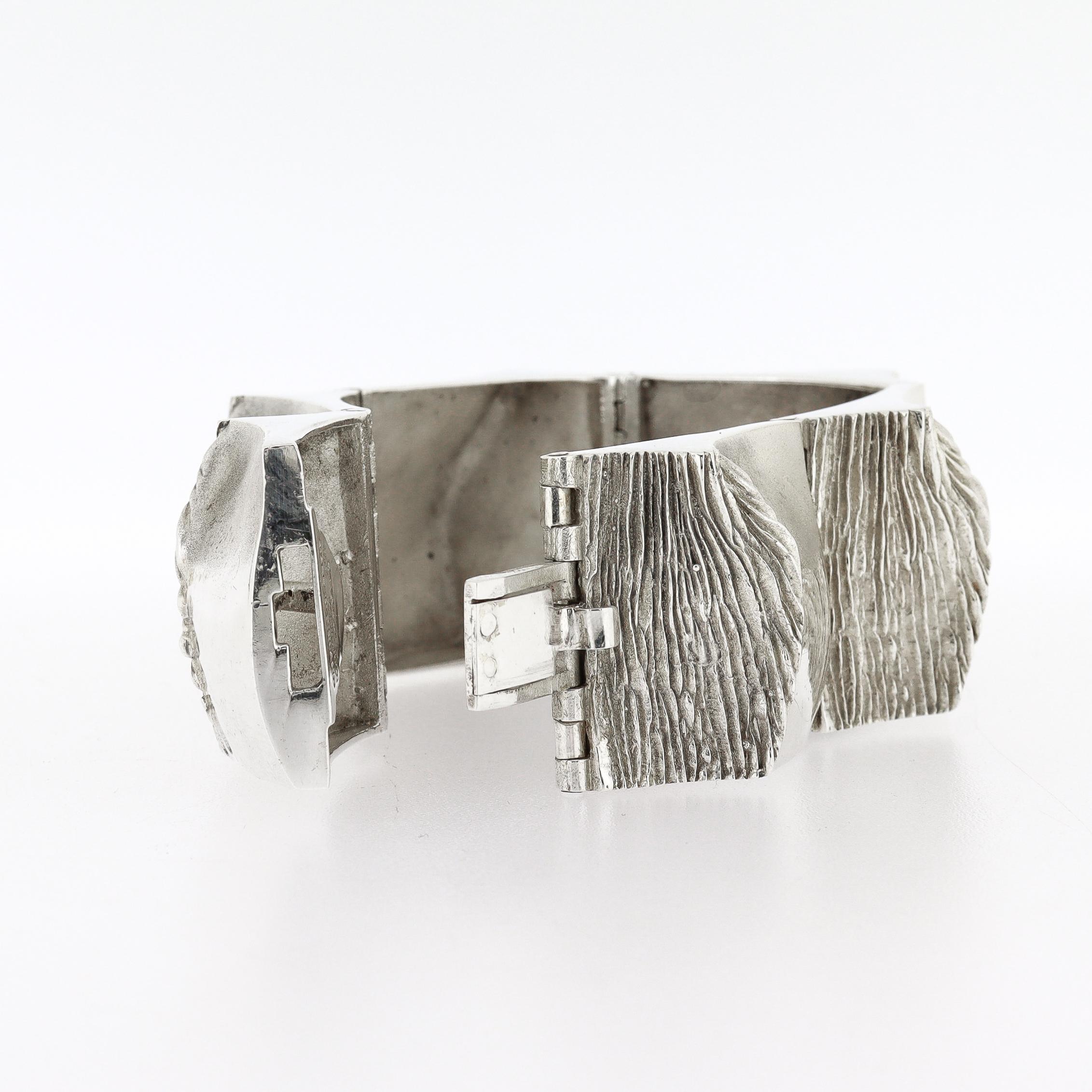 Le moderniste finlandais Matti Hyvärinen pour Sirokoro A Link en argent sterling en vente 12