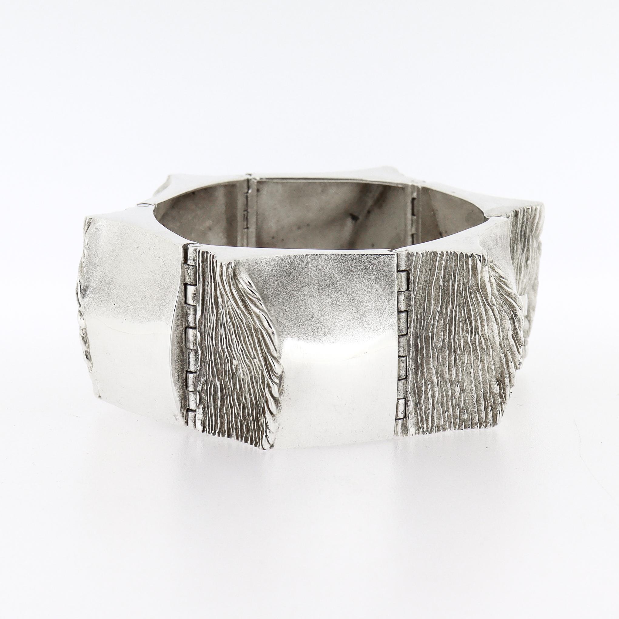 Le moderniste finlandais Matti Hyvärinen pour Sirokoro A Link en argent sterling Pour femmes en vente