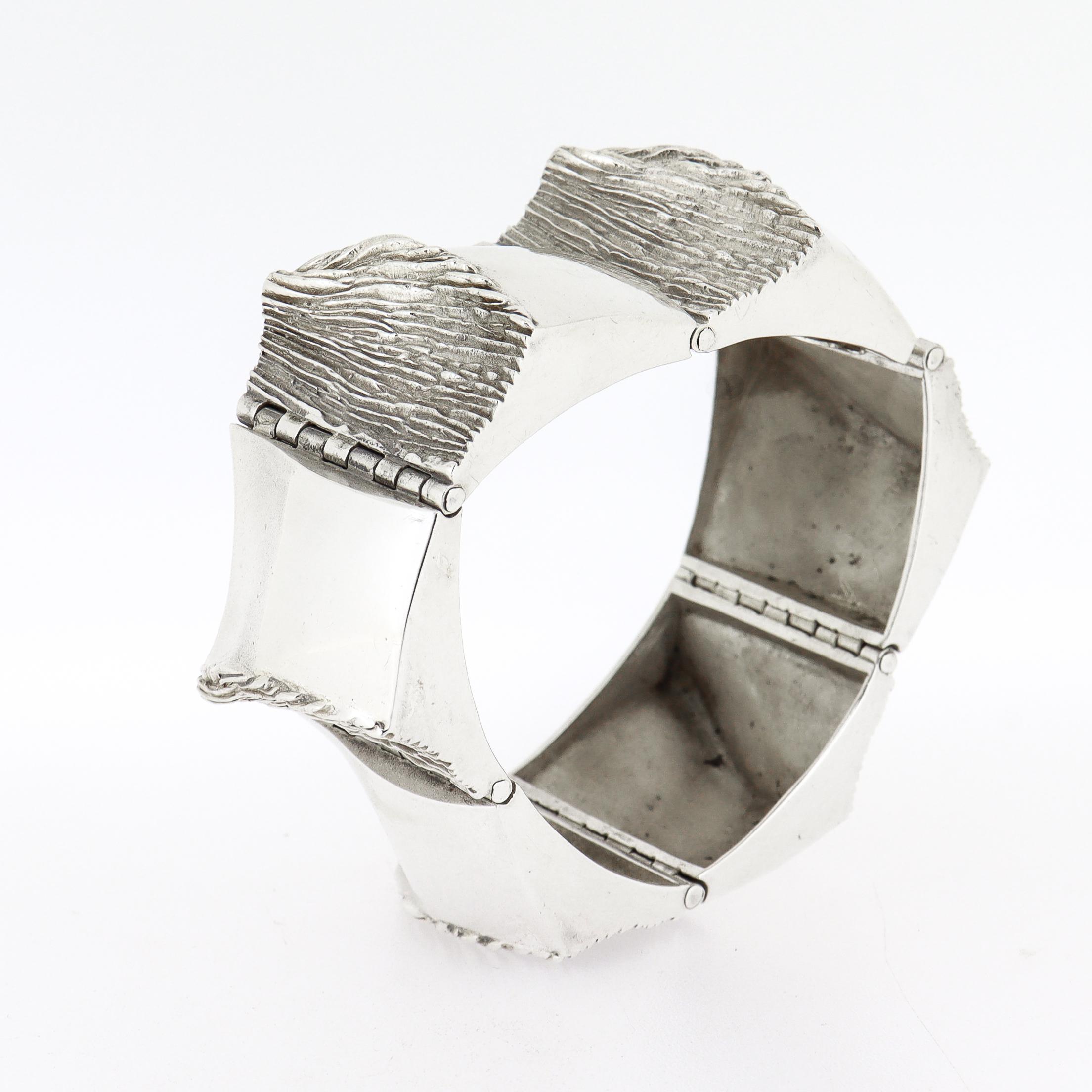 Le moderniste finlandais Matti Hyvärinen pour Sirokoro A Link en argent sterling en vente 3
